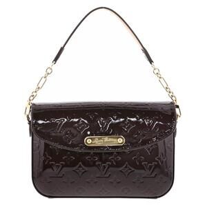 LOUIS VUITTON Rodeo Drive Bag Shoulder Messenger Vernis Enamel Purple